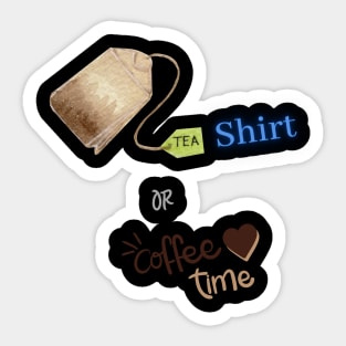 Coffee Time TEA Sticker